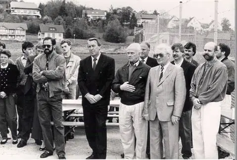 Bild vom ersten Vorstand des Vereins